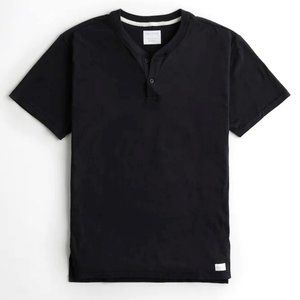 Hollister Men's RELAXED HENLEY T-SHIRT